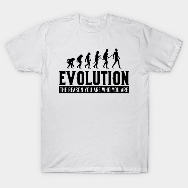 Evolution Evolve Monkey Ape Atheist Atheism T-Shirt by Mellowdellow